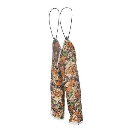 Crofta Waterproof Over Trousers Pants Rain Fishing Hiking Walking - Leaf Camo