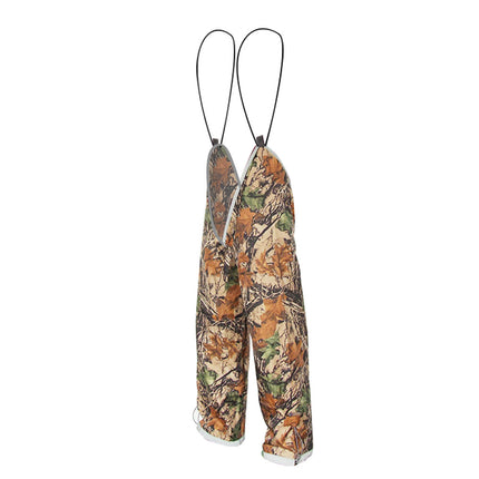 Crofta Waterproof Over Trousers Pants Rain Fishing Hiking Walking - Leaf Camo