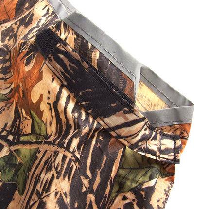 Crofta Waterproof Over Trousers Pants Rain Fishing Hiking Walking - Leaf Camo