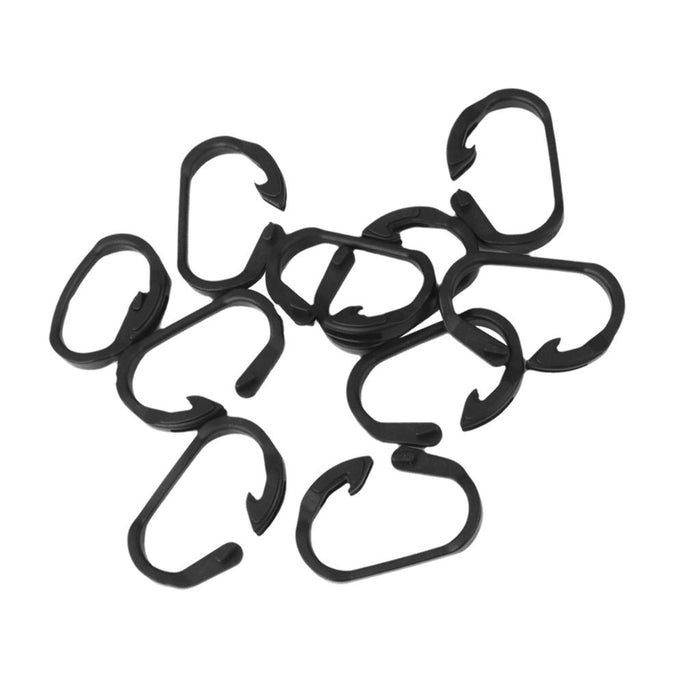 Crofta 10pcs Outdoor Camping Hiking Tent Connect Buckle Carabiners Hook