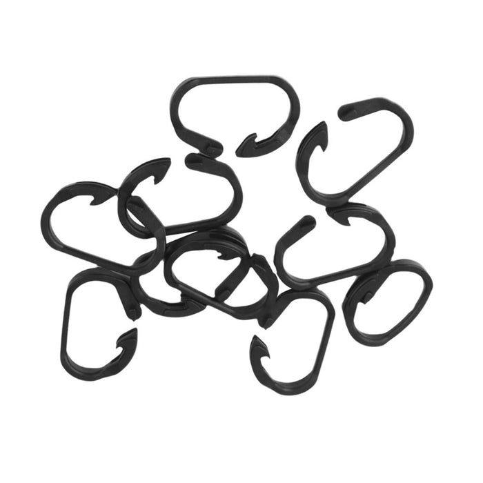 Crofta 10pcs Outdoor Camping Hiking Tent Connect Buckle Carabiners Hook