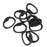 Crofta 10pcs Outdoor Camping Hiking Tent Connect Buckle Carabiners Hook