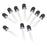 Crofta 10 PCS 10mm Ultra Bright UV LED