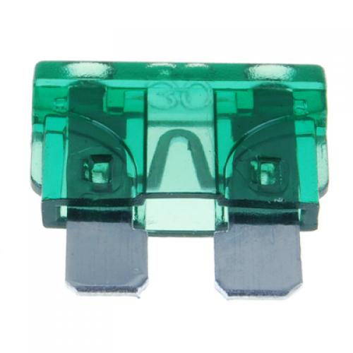 Crofta 10pcs 30A 32V Green Standard Blade Fuses Replacement for Auto Car