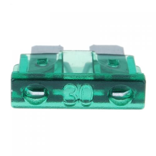 Crofta 10pcs 30A 32V Green Standard Blade Fuses Replacement for Auto Car