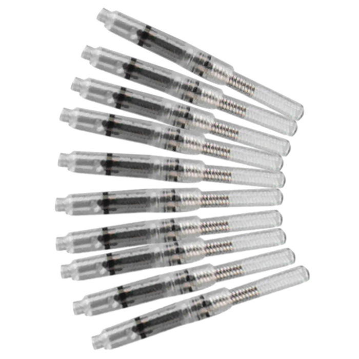 Crofta 10Pcs Fountain Pen Ink Supply Container Cartridges Pen Accs -4mm