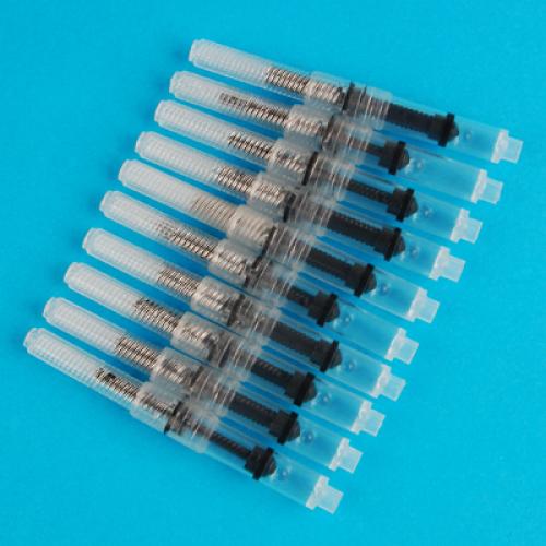 Crofta 10Pcs Fountain Pen Ink Supply Container Cartridges Pen Accs -4mm