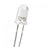 Crofta 100pcs 5mm 15000MCD White Emitting Diode Light Bright LED