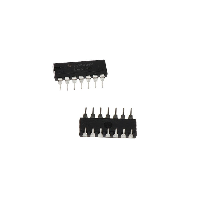 Crofta 10x LM324N Low Power Quad Operational Amplifier DIP-14