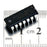 Crofta 10x LM324N Low Power Quad Operational Amplifier DIP-14