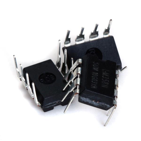 Crofta 10x LM358N Low Power 8-Pin Dual Operational Amplifier