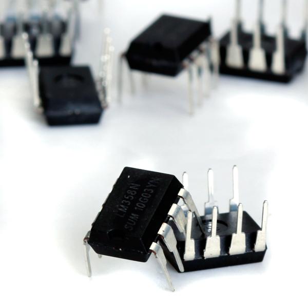 Crofta 10x LM358N Low Power 8-Pin Dual Operational Amplifier