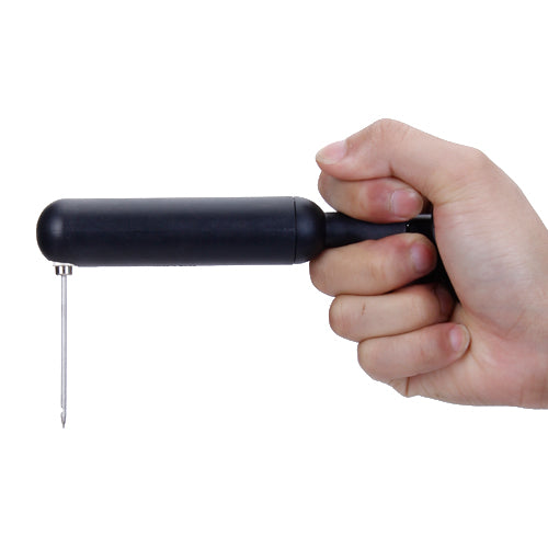 Crofta Vacuum Needle Pump Wine Bottle Opener Black