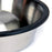 Crofta Stainless Steel Food Bowl w/ Rubber Ring for Pet Dog Cat - 1#