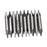 Crofta 10pcs 2.0mm Combined Center Drill Countersinks 60 Degrees