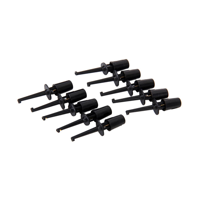 Crofta 10 x Mini Test Hook Probe Spring Clip for PCB SMD IC