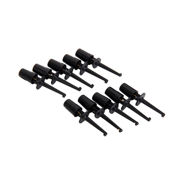 Crofta 10 x Mini Test Hook Probe Spring Clip for PCB SMD IC