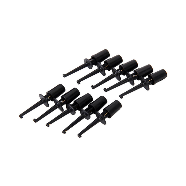 Crofta 10 x Mini Test Hook Probe Spring Clip for PCB SMD IC