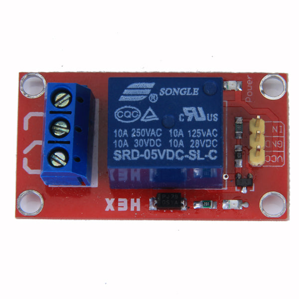 Crofta 1 Channel 5V Relay Module for SCM Household Appliance Control