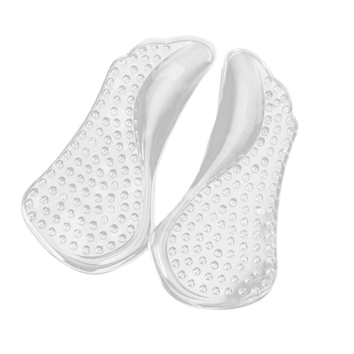 Crofta 1 Pair Silicone Gel Arch Support Insoles for High-Heel Shoes