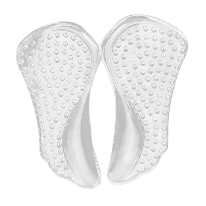 Crofta 1 Pair Silicone Gel Arch Support Insoles for High-Heel Shoes