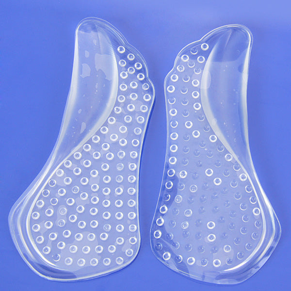 Crofta 1 Pair Silicone Gel Arch Support Insoles for High-Heel Shoes