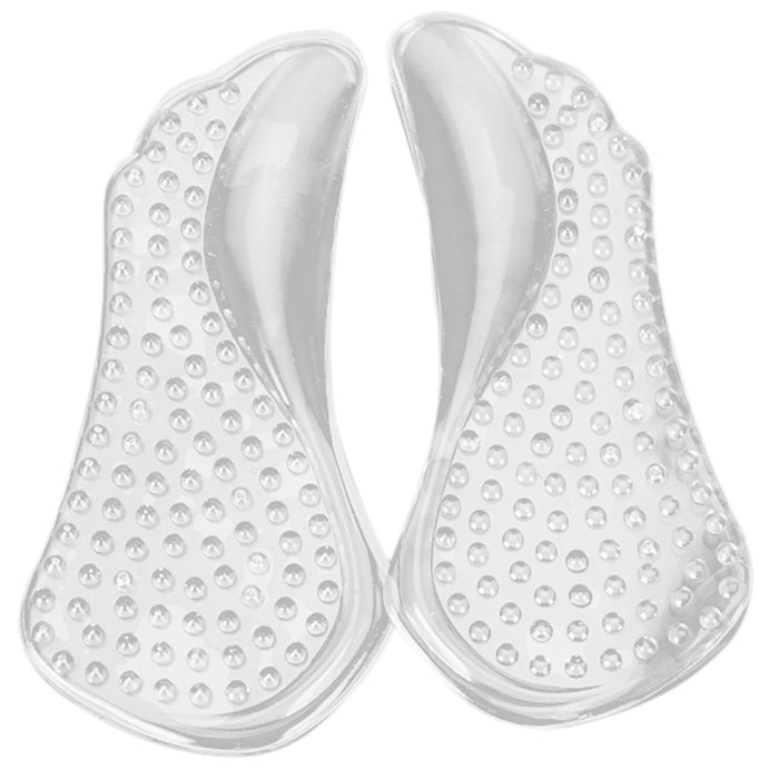 Crofta 1 Pair Silicone Gel Arch Support Insoles for High-Heel Shoes