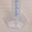 Crofta 10ml Transparent Plastic Graduated Cylinder