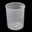 Crofta 1000ml Transparent Plastic Graduated Beaker with Handle