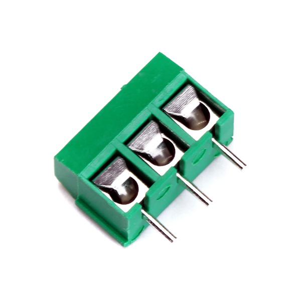 Crofta 10pcs 3 Pins 5.08mm Pitch Screw Terminal Block Connector