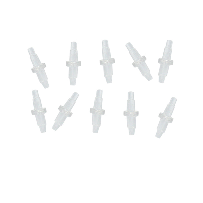 Crofta 10pcs Aquarium Straight Connector Air Line Tubing Connector