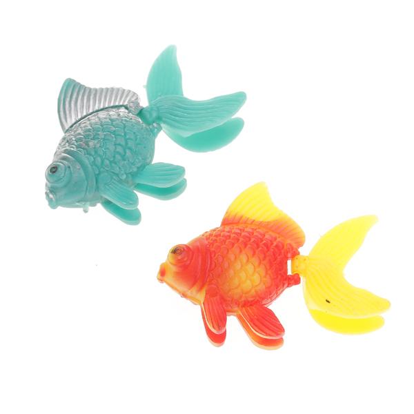 Crofta 5pcs Plastic Artificial Fish Ornament for Fish Tank Aquarium Decor