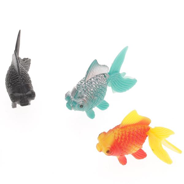 Crofta 5pcs Plastic Artificial Fish Ornament for Fish Tank Aquarium Decor