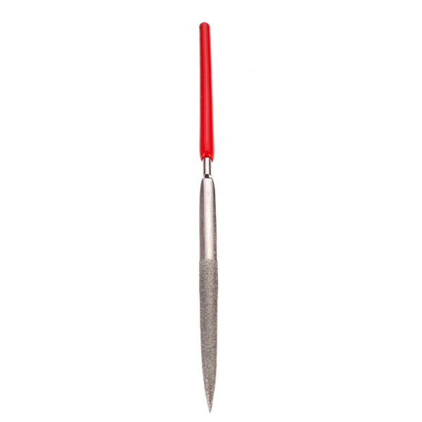 Crofta 180mm Long Half Round Needle File w/ Diamond Coating