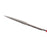 Crofta 180mm Long Half Round Needle File w/ Diamond Coating