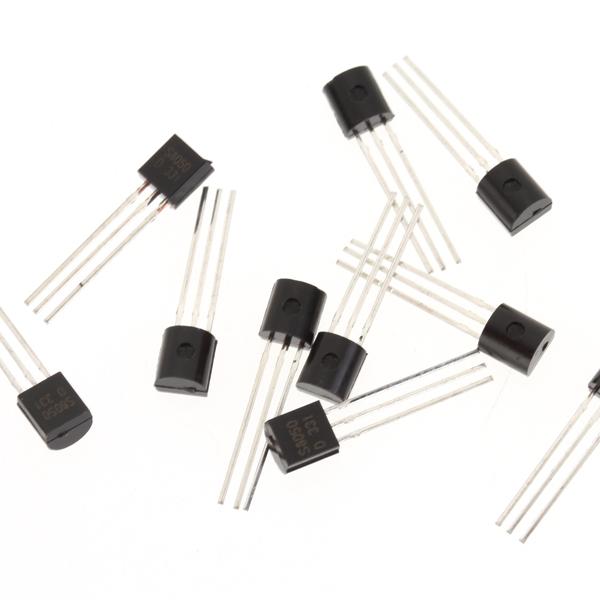 Crofta 100pcs Transistor S8050 NPN Silicon Transistor TO-92 Package