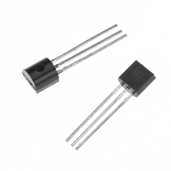 Crofta 100pcs 2N2222 TO-92 NPN 40V 0.8A Transistor