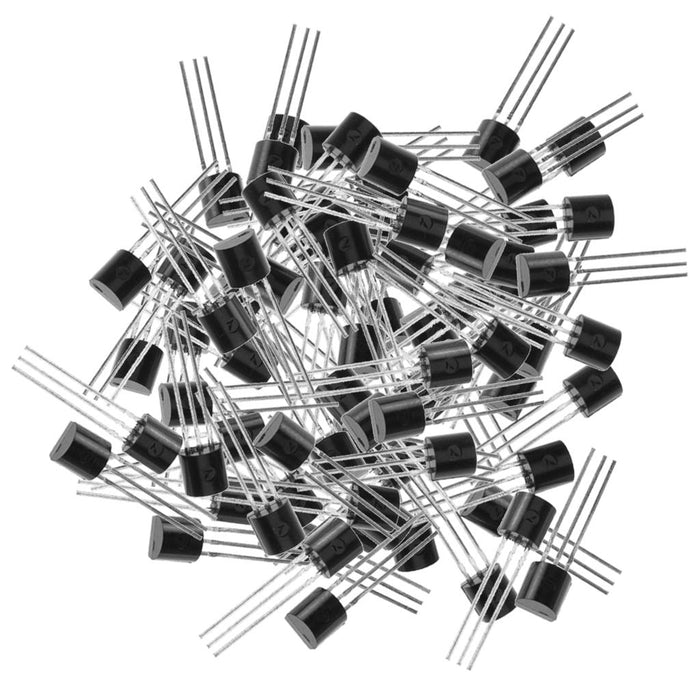 Crofta 100pcs 2N3904 TO-92 NPN Transistor