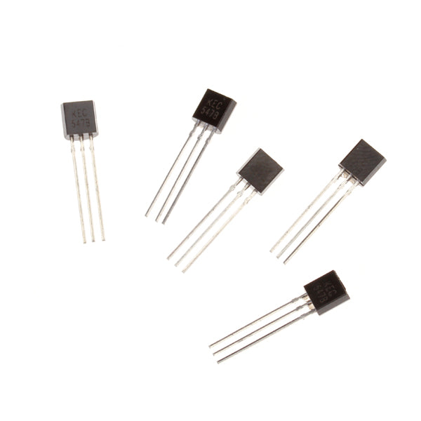 Crofta 100pcs BC547 TO-92 NPN Transistor