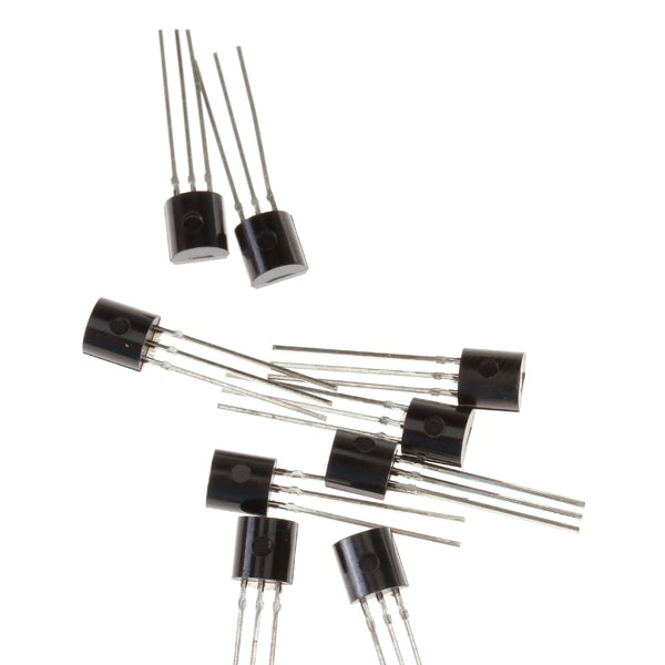 Crofta 100pcs BC547 TO-92 NPN Transistor