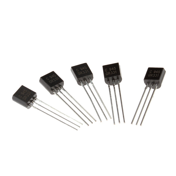 Crofta 100pcs NPN TO-92 Transistors C945