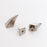 Crofta 100pcs Dragon Claw Shark Fin Spike Studs For DIY Craft Punk Leathercraft 17mm