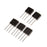 Crofta 10pcs N-Channel Power MOSFET 2N60 Low Gate Charge 2A 600V