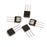 Crofta 10pcs N-Channel Power MOSFET 2N60 Low Gate Charge 2A 600V