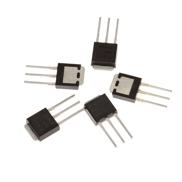 Crofta 10pcs N-Channel Power MOSFET 2N60 Low Gate Charge 2A 600V