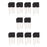 Crofta 10Pcs Single Phase 3.0 AMPS Glass Passivated Bridge Rectifiers