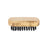 Crofta Wooden Handle Bristle Brush Boot Shoe Brush Polish Buffing Brush