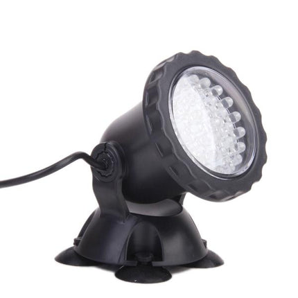 Crofta Waterproof 36 LED 3 Color Submersible Spot Light for Water Garden Pond Fish Tank