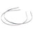 Crofta 10Pcs 3mm Blank Headbands Metal Hair Band Lots DIY Accessories