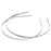 Crofta 10Pcs 4mm Blank Headbands Metal Hair Band Lots DIY Accessories